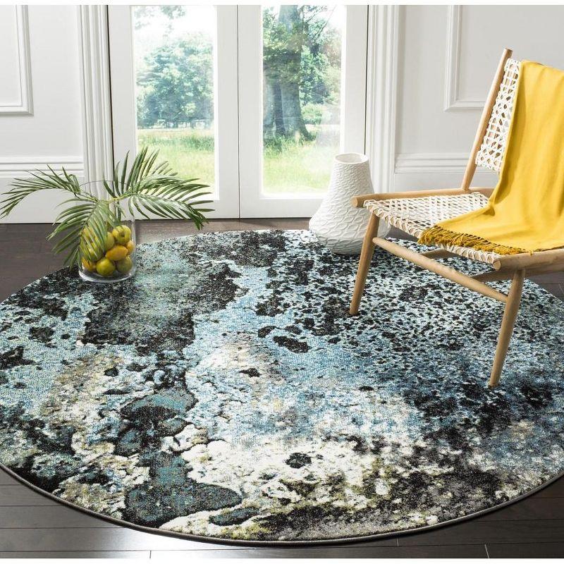 Glacier GLA124 Power Loomed Rugs - Safavieh