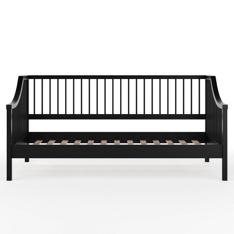 Martha Stewart Martha Stewart Neely Wooden Platform Daybed With Spindles And Wood Slat Foundation