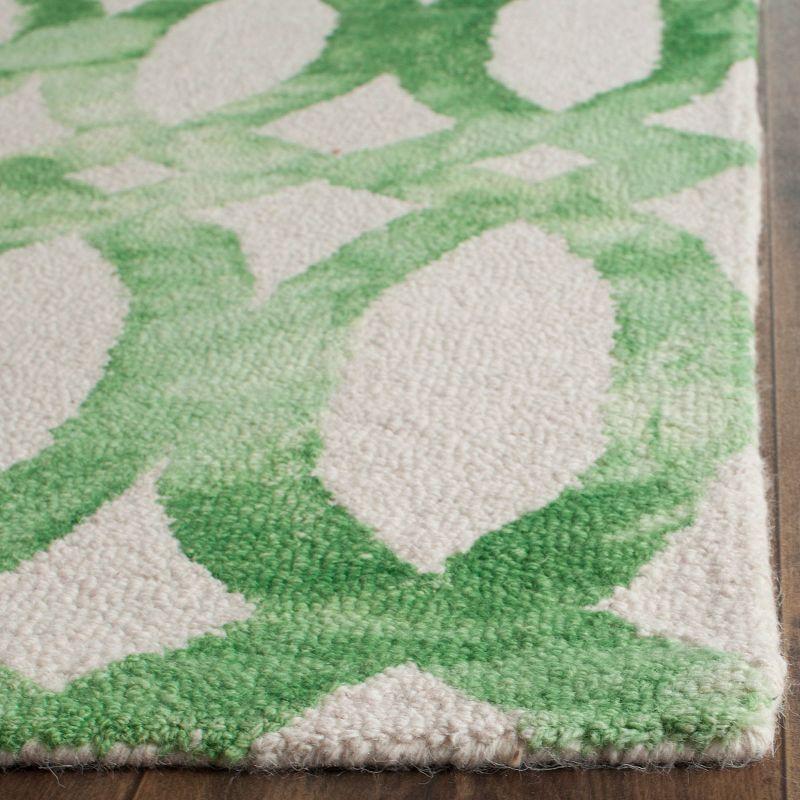 Dip Dye DDY675 Hand Tufted Runner Rug - Ivory/Green - 2'3"x6' - Safavieh.
