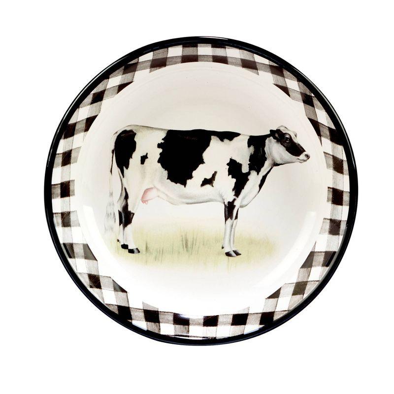 Certified International On The Farm Set Of 4 Soup Bowl