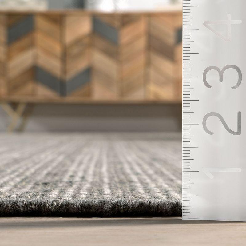 Arvin Olano x Rugs USA - Ander Striped Wool-Blend Indoor Area Rug