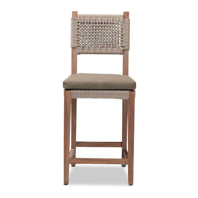 Bayou Breeze Datavia Solid Wood Counter Stool