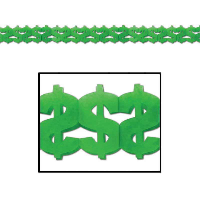 Beistle $  Garland, 5.75" x 12', (2/Pkg) Multicolored