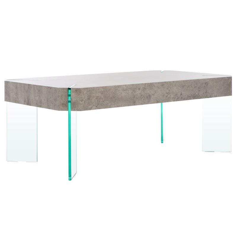 Katelyn Coffee Table - Light Concrete - Safavieh