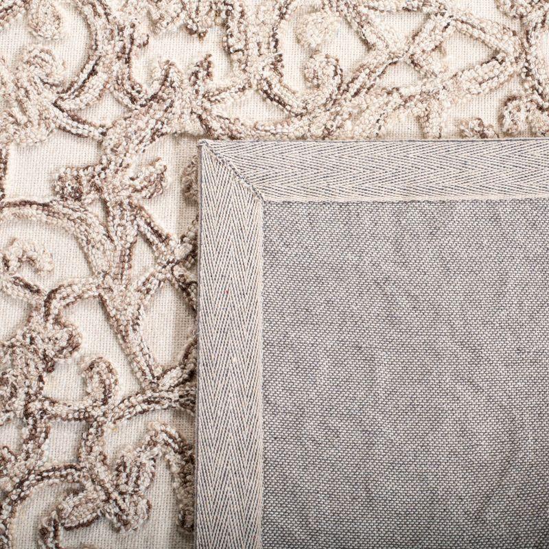 Sarina Trace Hand Tufted Wool And Cotton With Latex Geometric Rug