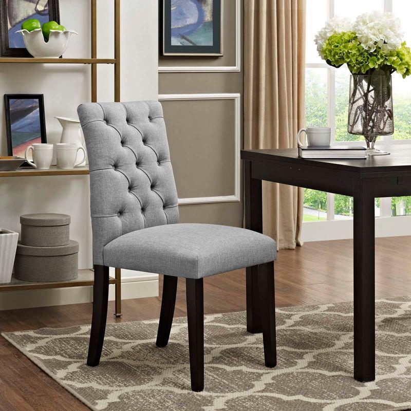 Modway Duchess Button Tufted Vegan Leather Dining Chair