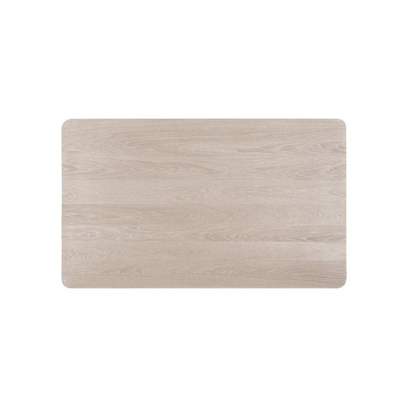 New Classic Furniture,Oscar Wood Counter Dining Table in White Ash