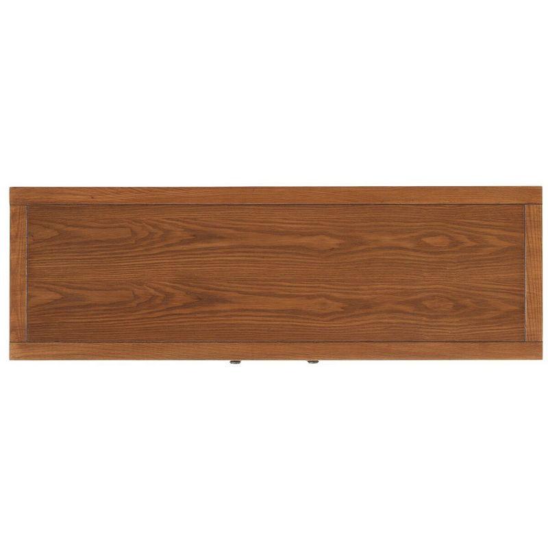Charlotte Sideboard - Black/Oak Top - Safavieh.