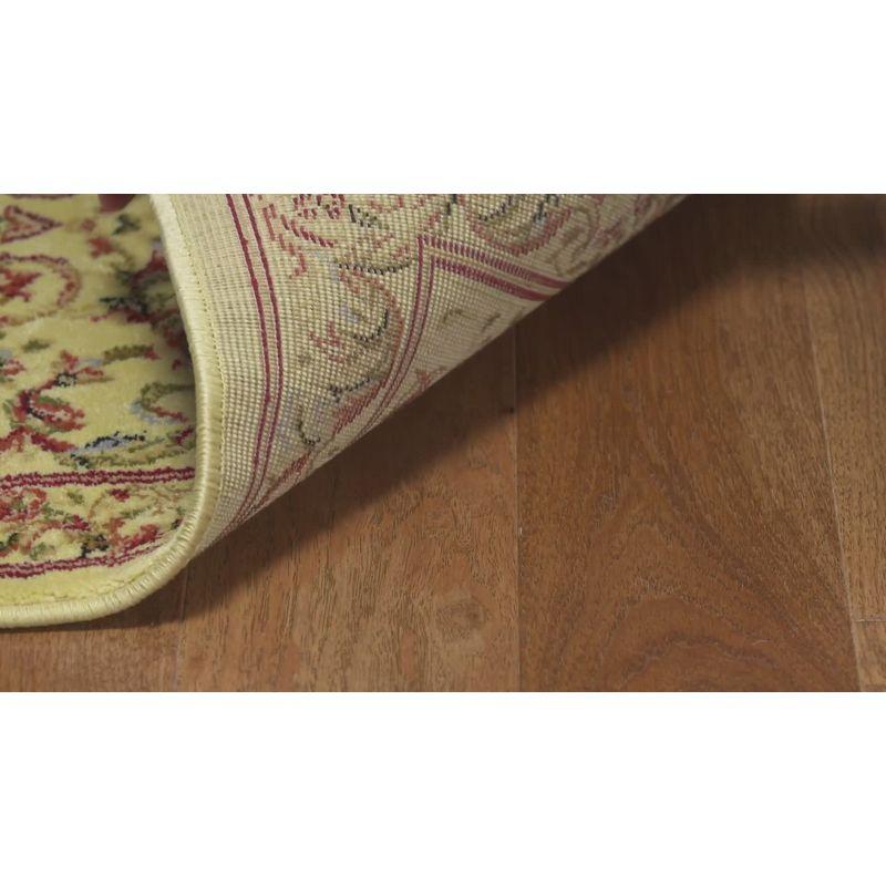 Lyndhurst LNH322 Power Loomed Area Rug - Ivory/Ivory - 10'x10' - Safavieh