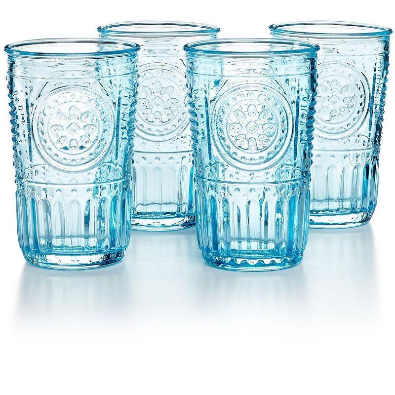 Romantic Drinking Glass Set (Set of 4)