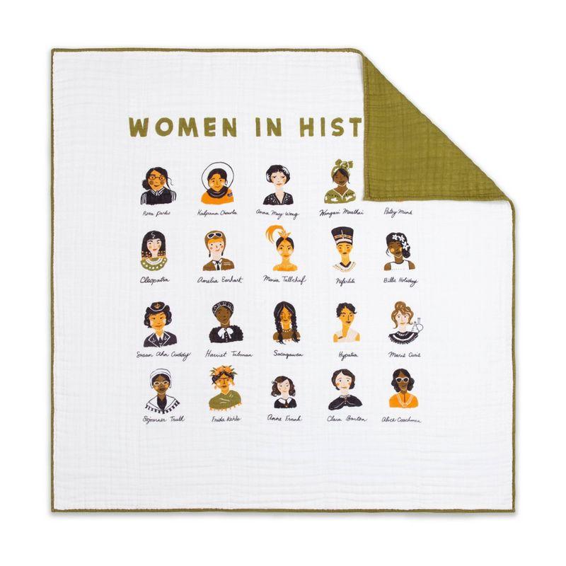 Women in History Muslin 100% Cotton Quilt