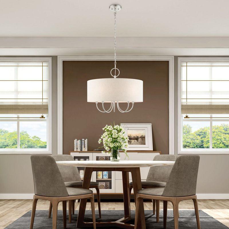 Livex Lighting Blossom 5 - Light Pendant in  Brushed Nickel
