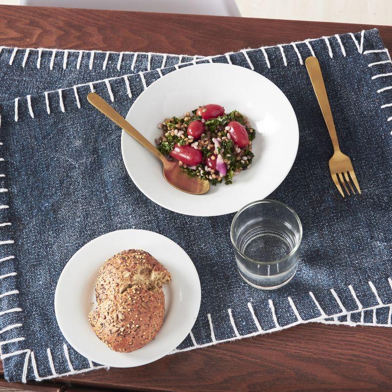 Dakota Fields Seabridge Carter Cotton Placemat Set 4