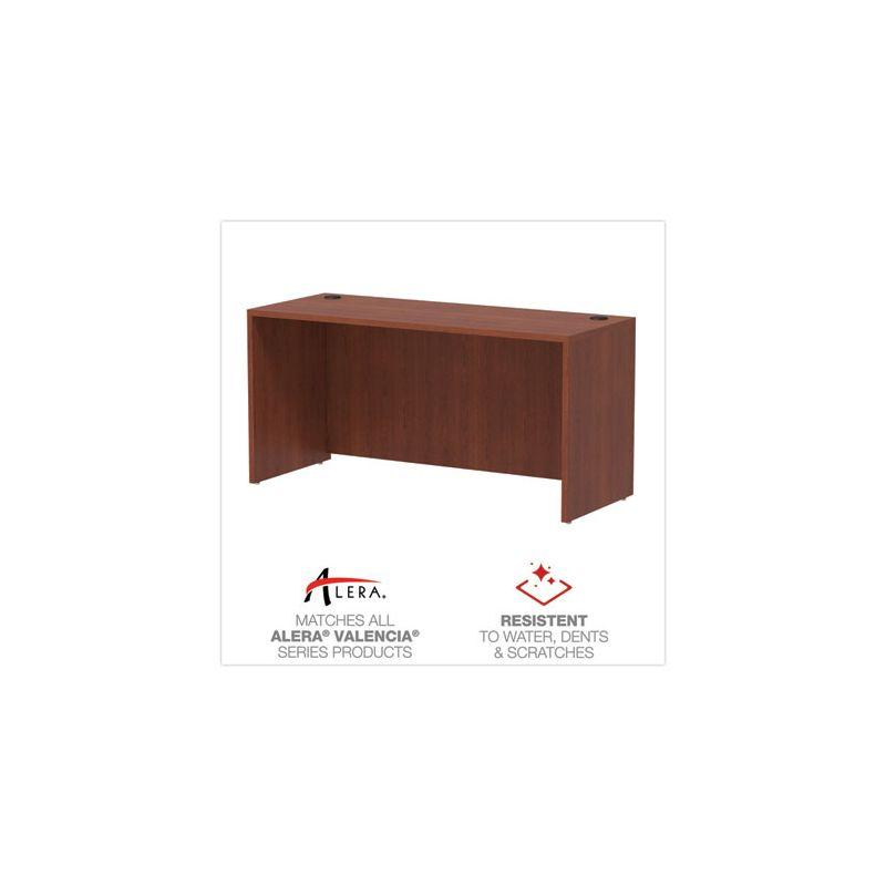 Alera Alera Valencia Series Credenza Shell, 59.13w x 23.63d x 29.5h, Medium Cherry