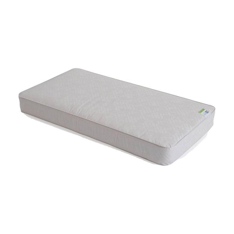 Sustainably Sourced 52.5" Hybrid Memory Foam & Innerspring Toddler Mattress