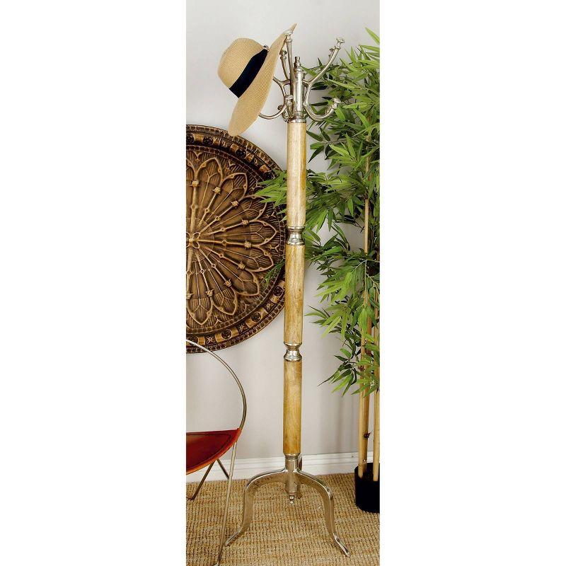 Gotlind Aluminum Metal Coat Rack