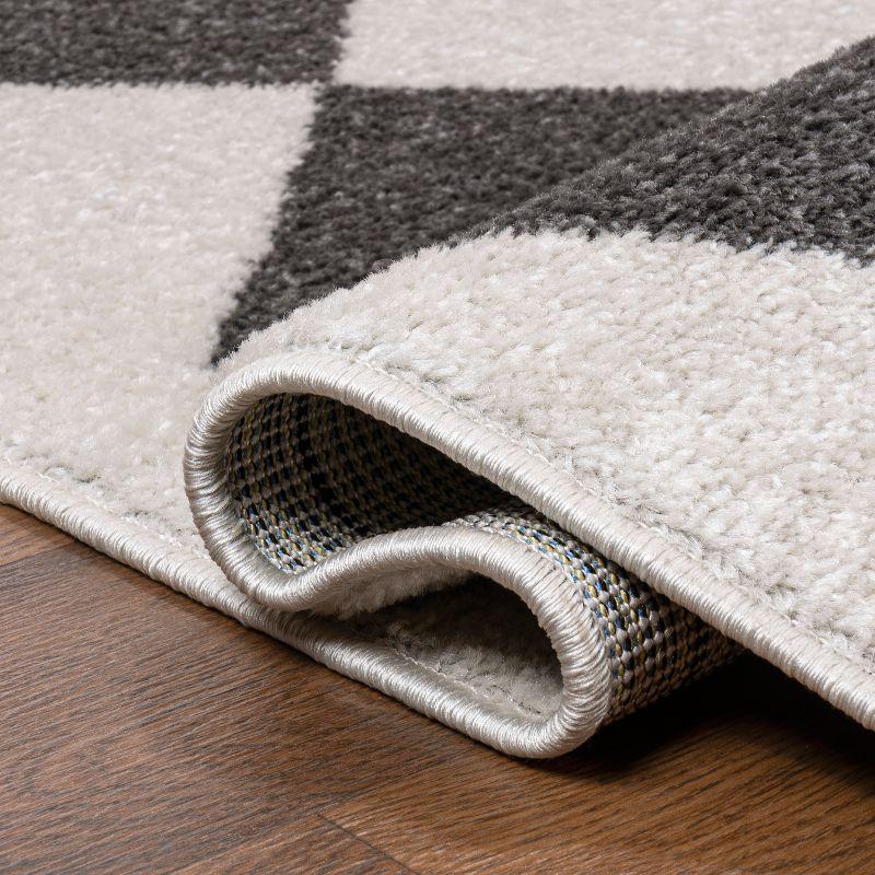 JONATHAN Y Draper Classic Geometric Diamond Pattern Area Rug