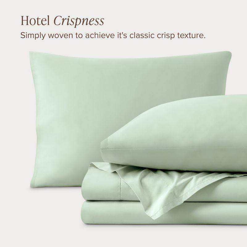 Bare Home 100% Cotton Percale Sheet Set