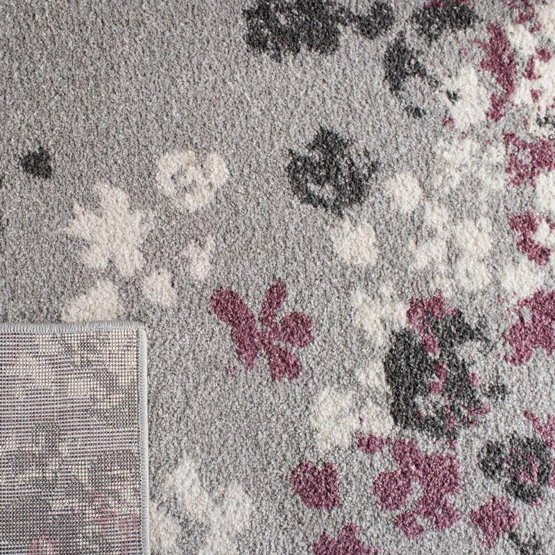 Adirondack ADR115 Machine Made Indoor Area Rug - Light Grey/Purple - 10'x14' - Safavieh