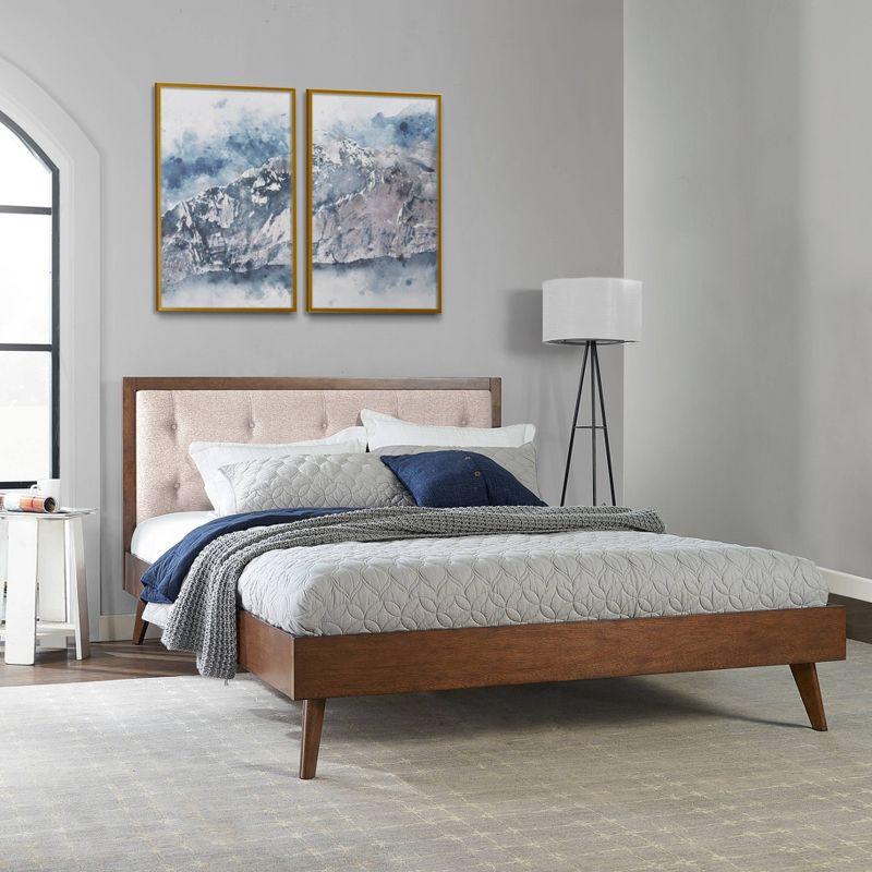 Rayford Tufted Low Profile Platform Bed