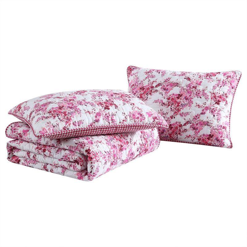 Betsey Johnson Betsey Johnson Floral Vineyard Reversible Quilt Set