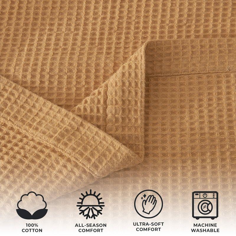 100% Cotton Waffle Weave Blanket