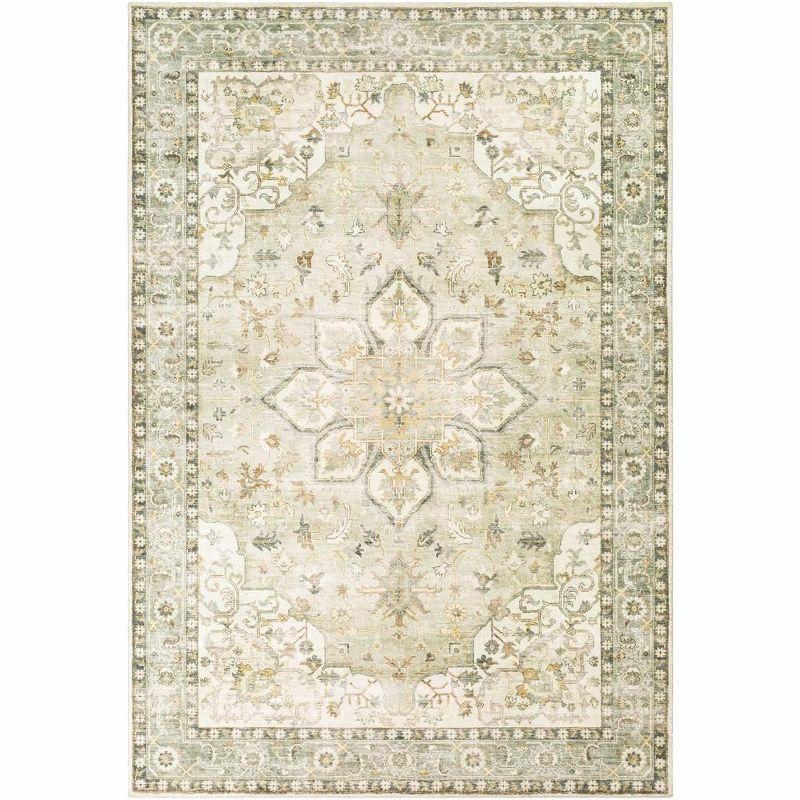 Noe Machine Woven Oriental Area Rug