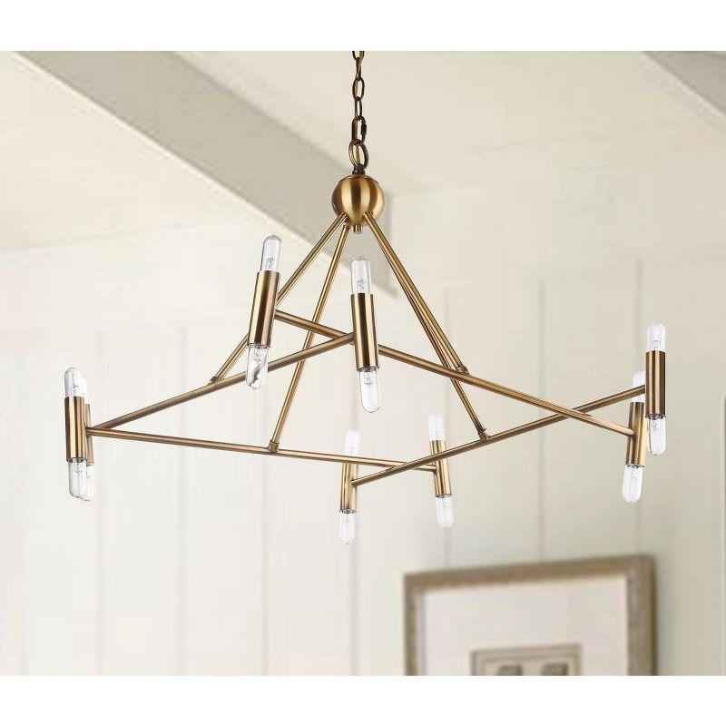 Hegarty 16 Light 36" Chandelier - CHA4006 - Brass - Safavieh
