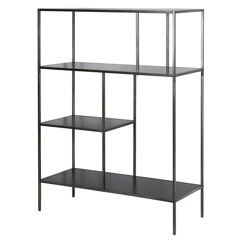 Gunmetal Gray 48" Steel Rectangular Étagère