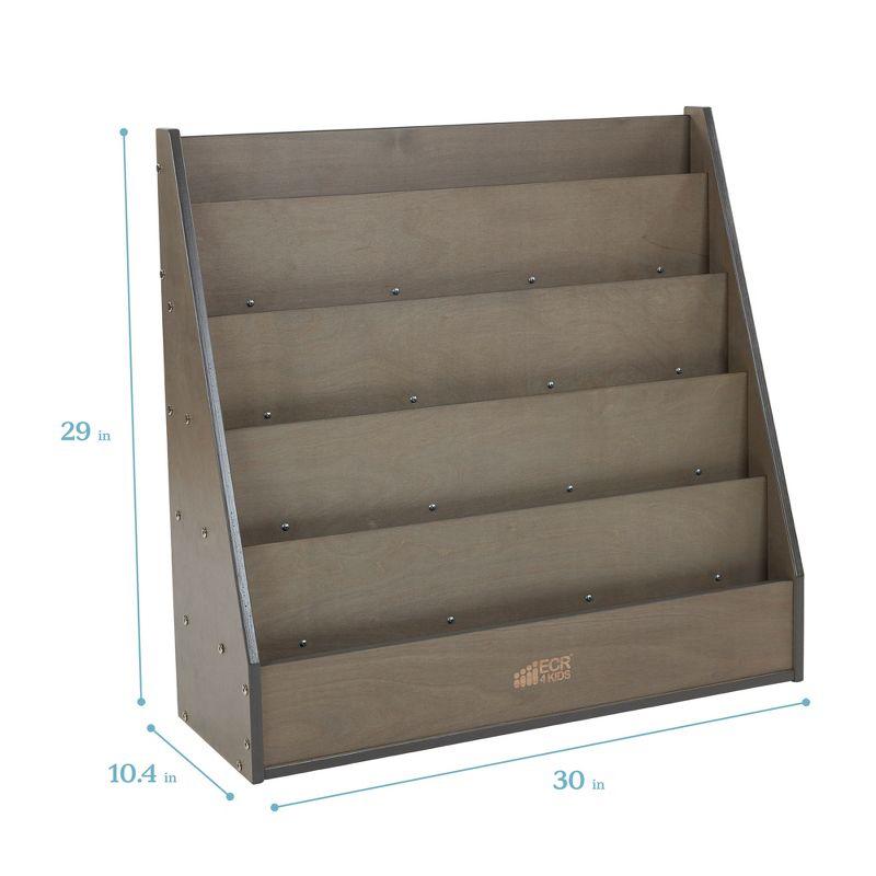 ECR4Kids Streamline Single-Sided Book Display with Storage