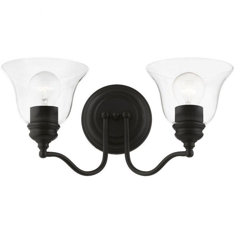 Livex Lighting Moreland 2 - Light Vanity in  Black