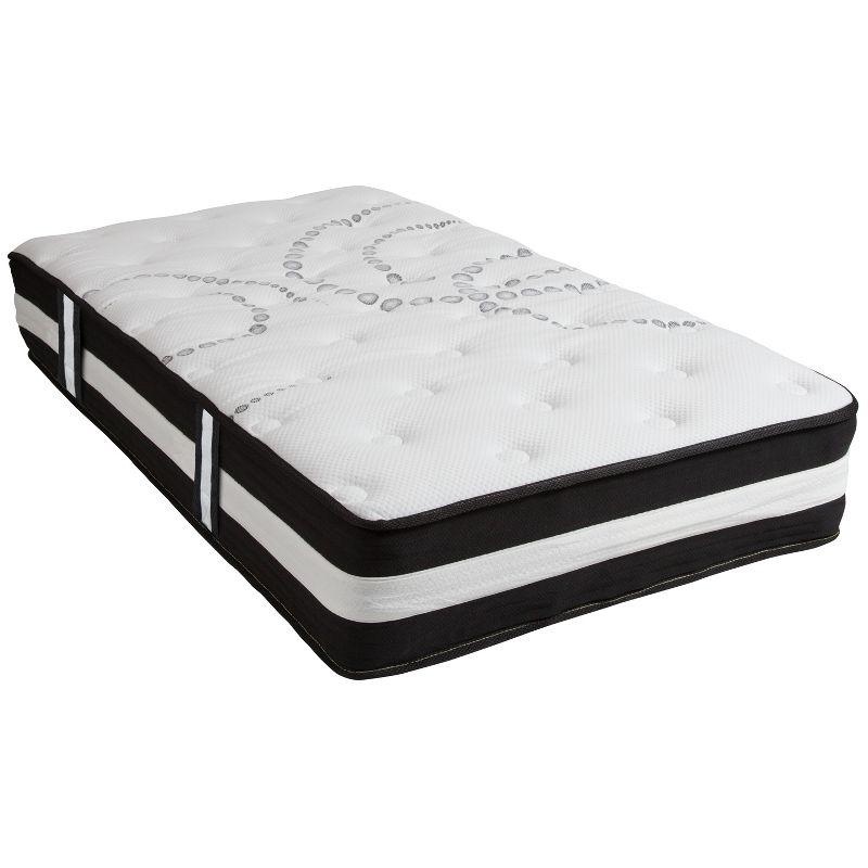 Twin Adjustable Innerspring Mattress with High-Density Foam