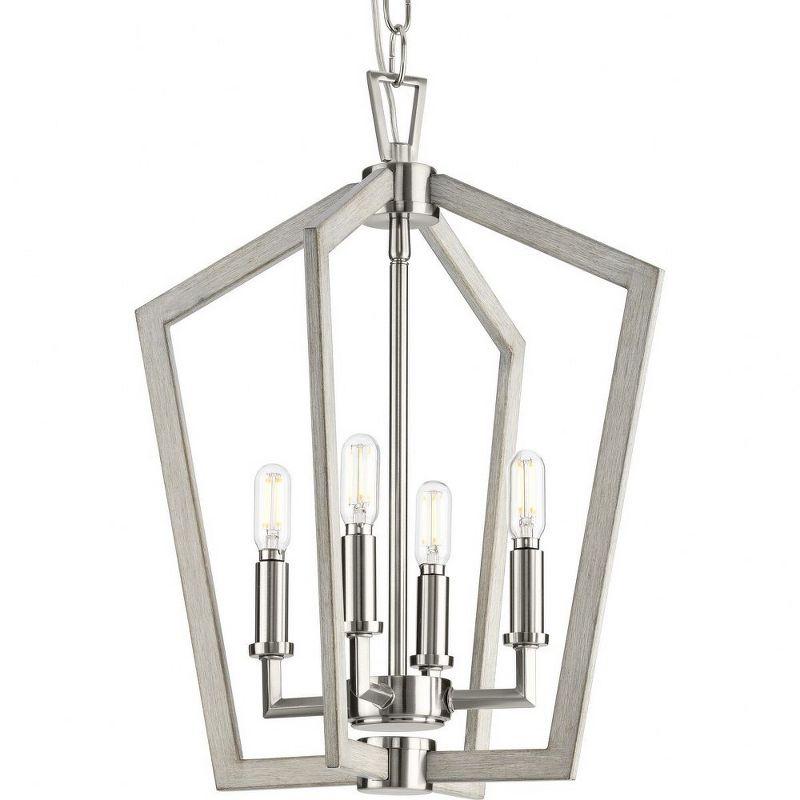 4 - Light Dimmable Square / Rectangle Chandelier