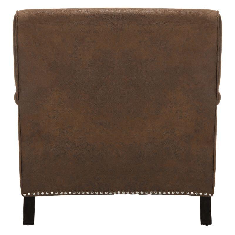 Chloe Club Chair - MCR4571 - Brown - Safavieh