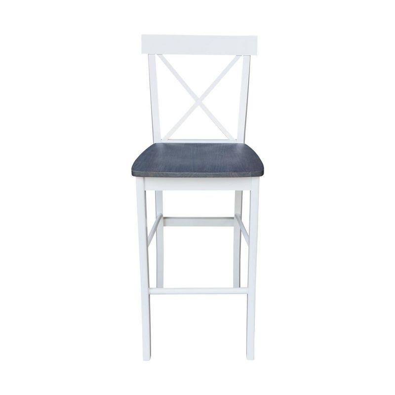 30" X Back Barstool - International Concepts