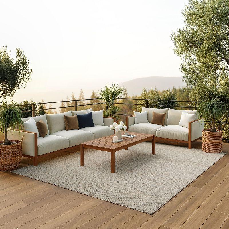 Nourison Positano POS01 Indoor/outdoor Area Rug - Beige 8' x 10'