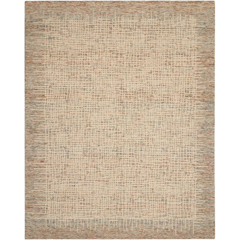 Nourison Vail Rustic Texture Indoor Area Rug Beige/Multi 7'9" x 9'9"