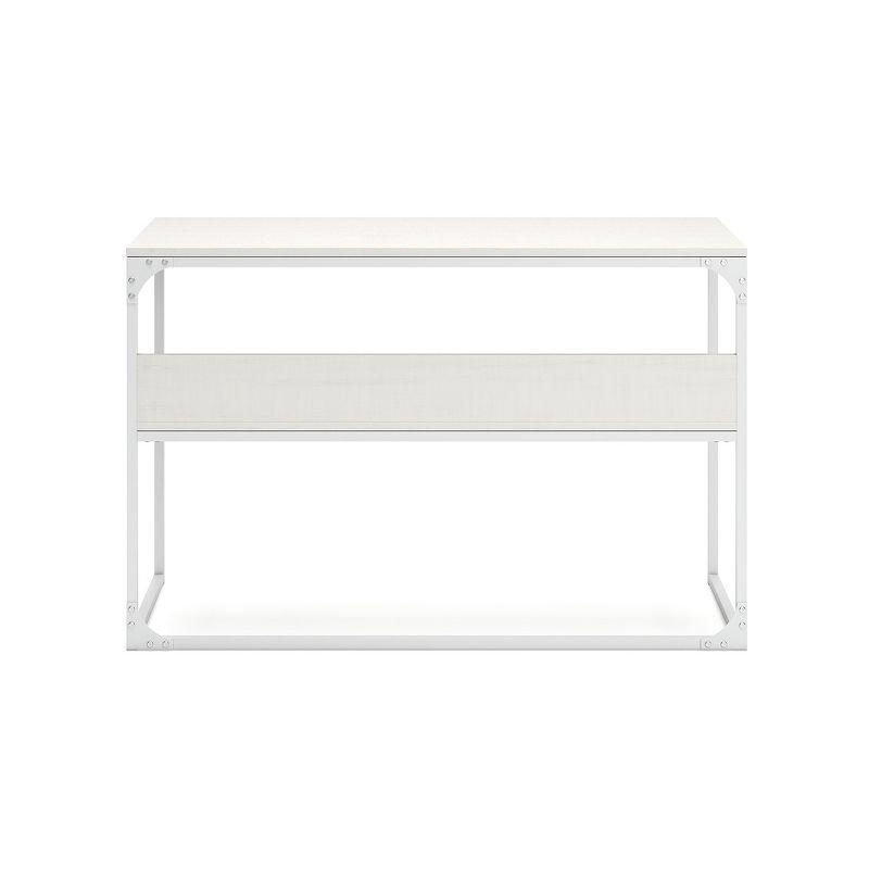 Signature Design by Ashley Contemporary Deznee Home Office Desk, White