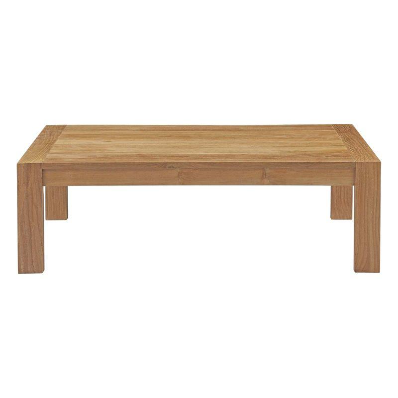 Modway Upland Outdoor Patio Wood Coffee Table