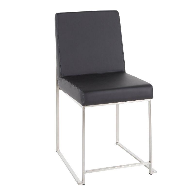 Chuyen 19.25'' H Upholstered Metal Side Chair