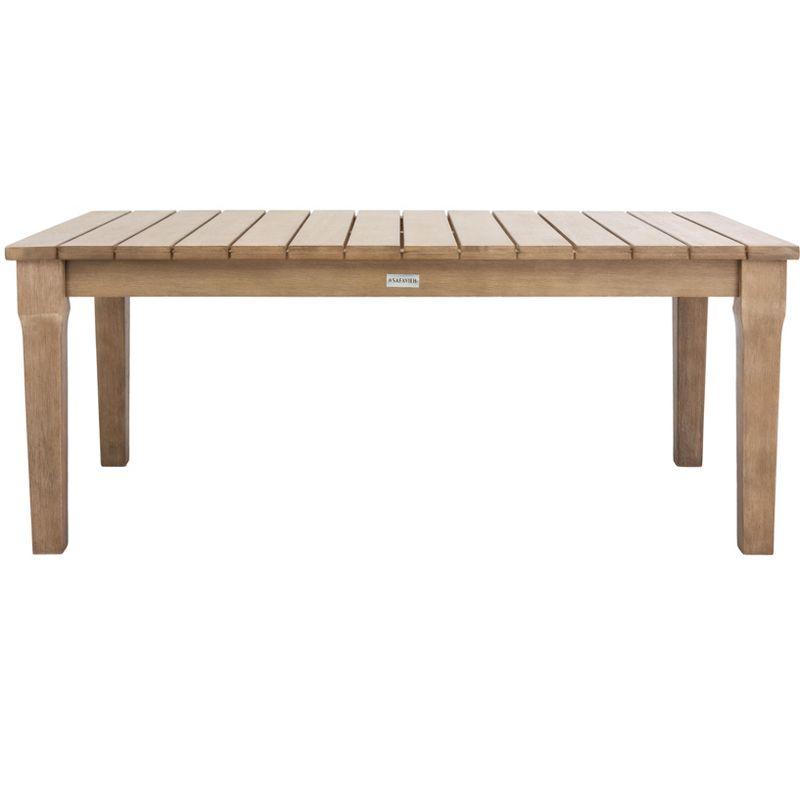 Martinique Natural Medium Wood Patio Coffee Table