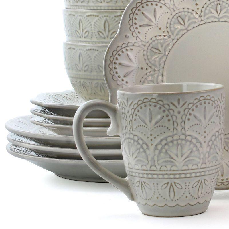 Ophelia & Co. Avelar 16 Piece Stoneware Dinnerware Set - Service for 4