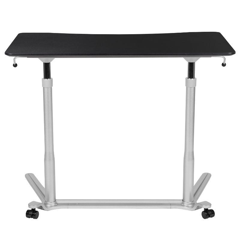 Flash Furniture Sit-Down, Stand-Up Ergonomic Computer Desk - Standing Desk