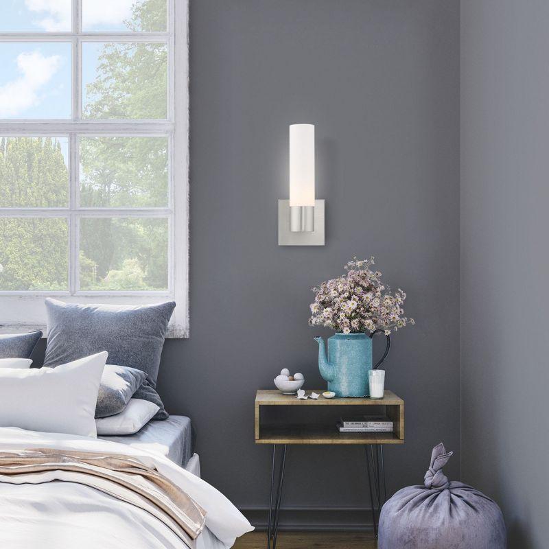 Livex Lighting Aero 1 - Light Sconce in  Brushed Nickel