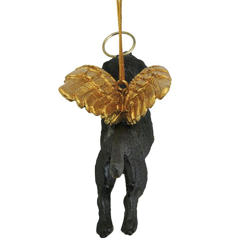 Design Toscano Honor the Pooch Pug Holiday Dog Angel Ornament