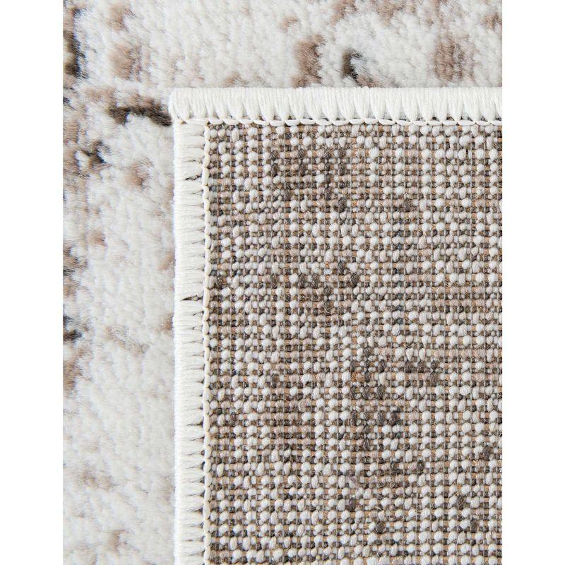 Unique Loom 5' 1 x 8' 0 Rectangle Sofia Beige Area Rug