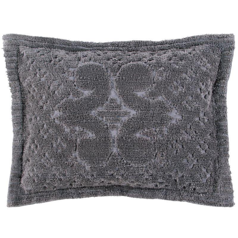 Ashton 100% Cotton Floral Medallion Tufted  Pillow Shams
