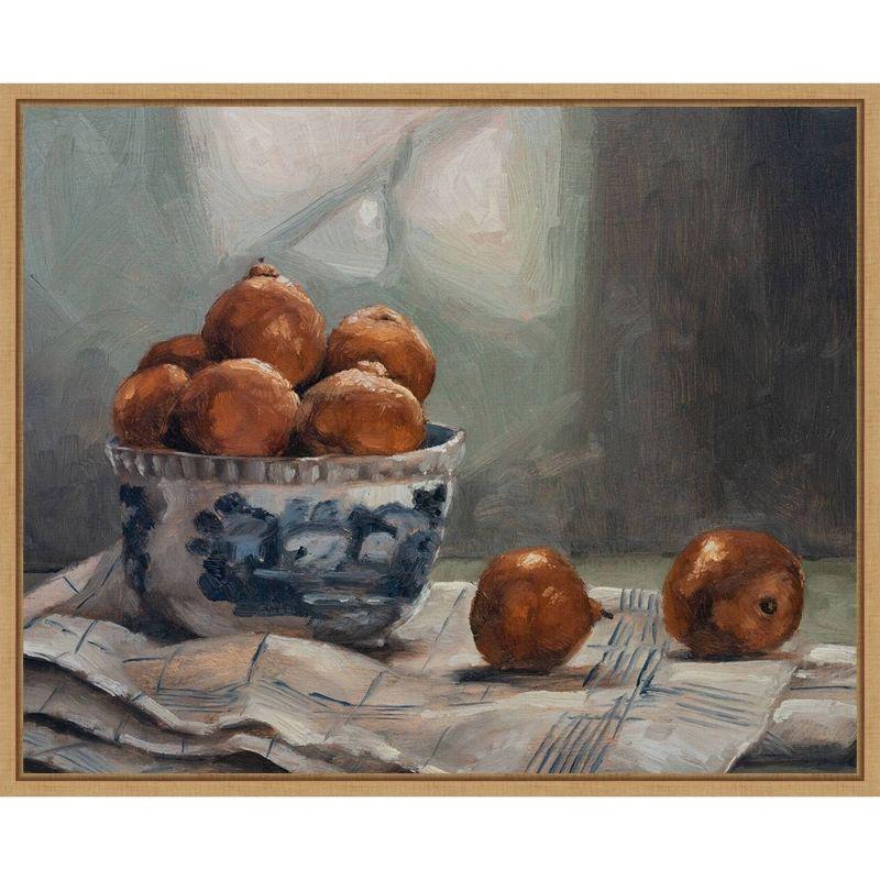 Amanti Art A Dish of Fruit IV by Marian Parsons Framed Wall Art Print