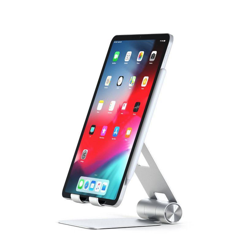 Satechi R1 Aluminum Hinge Holder Foldable Stand - Silver