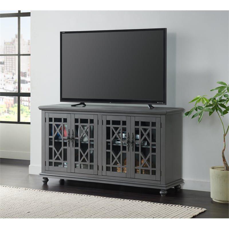 Martin Svensson Home Elegant 63" TV Stand Gray